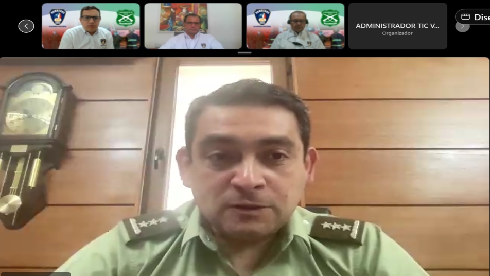 ANB y Carabineros realizaron webinar de colaboración mutua para emergencias